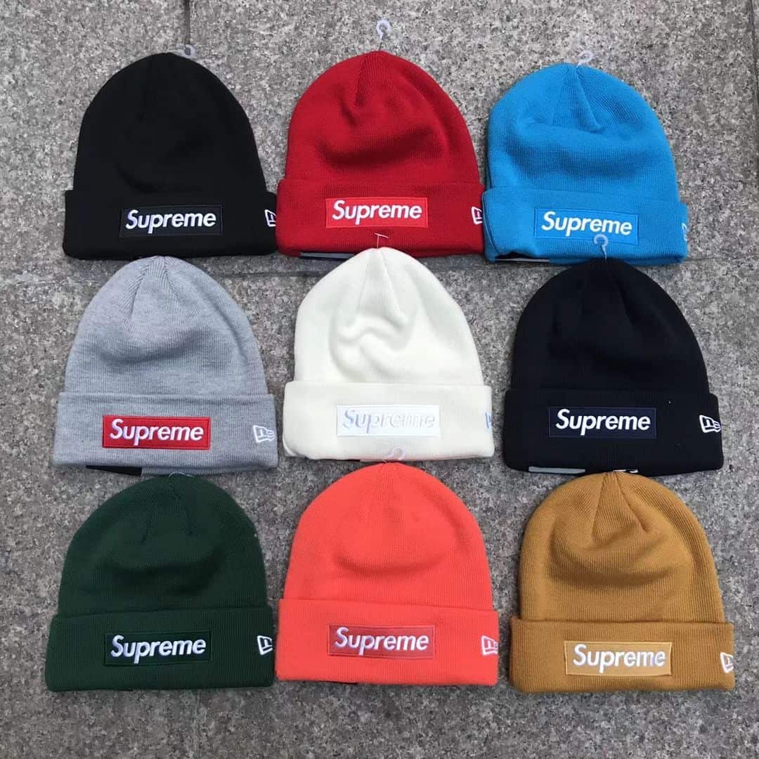 Supreme x New Era Box Logo Beanie Original Vs Fake