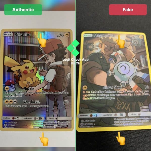 Fake Pokémon Cards VS Real: How To Tell FAKES