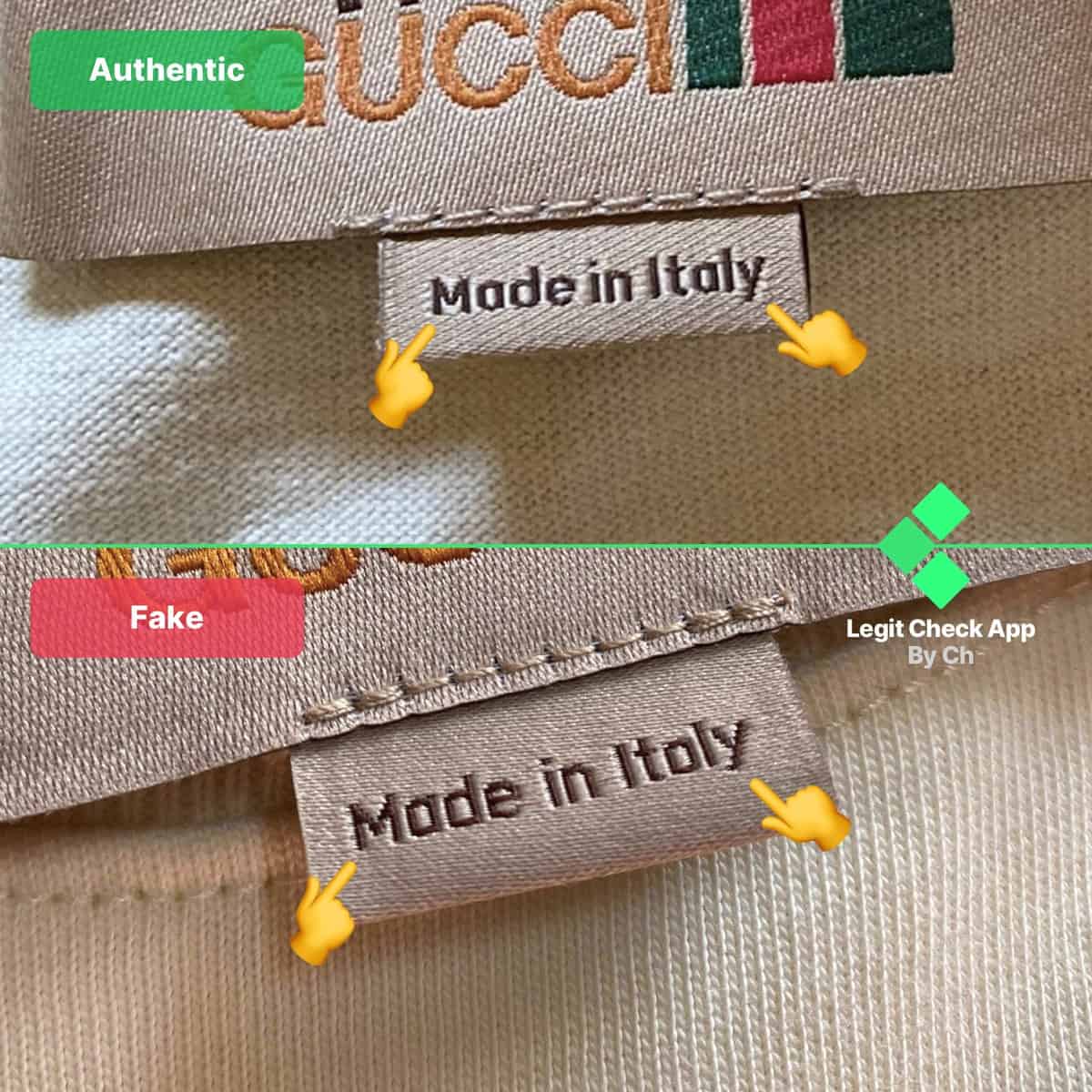 The North Face T-Shirt Fake Vs Real Guide - How To Fake Gucci TNF - Legit Check By Ch