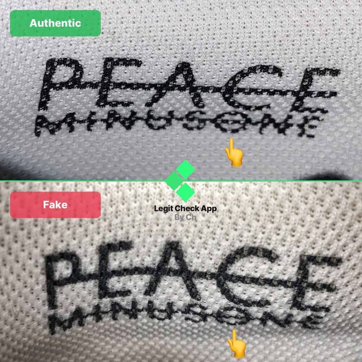 how to spot fake para noise af1