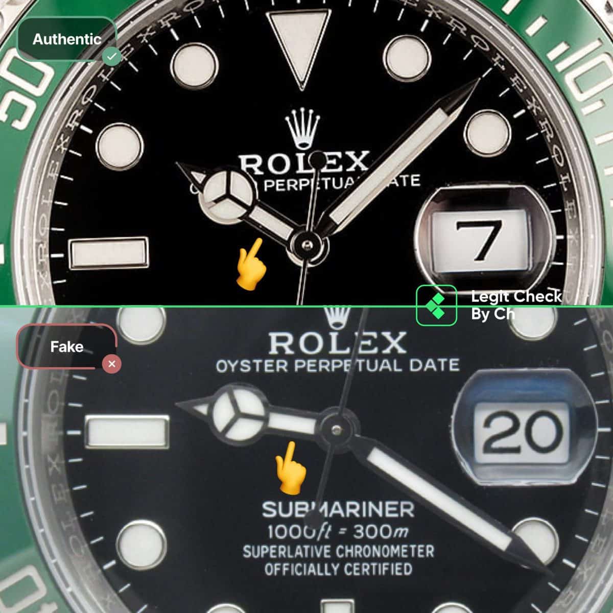 2020+ Submariner: How To Spot A Fake Rolex 126610