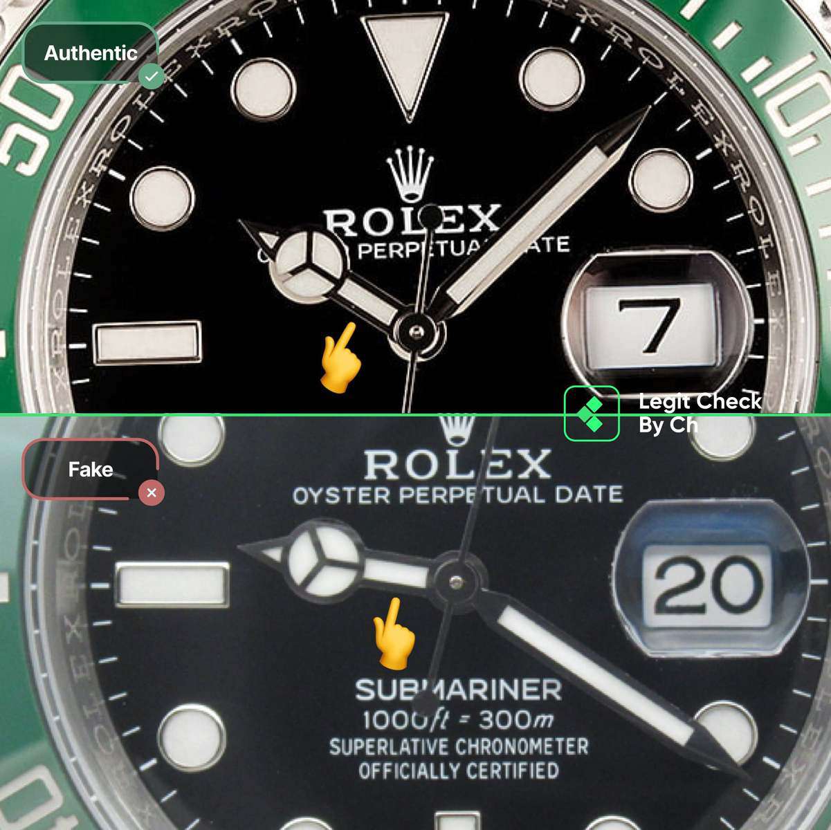 Rolex Submariner Replica VS Original: Guide + VIDEO (126610)