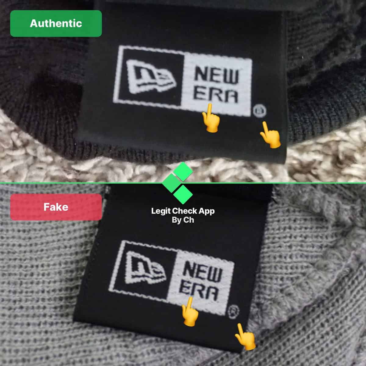 Supreme x New Era Box Logo Beanie: Original Vs Fake