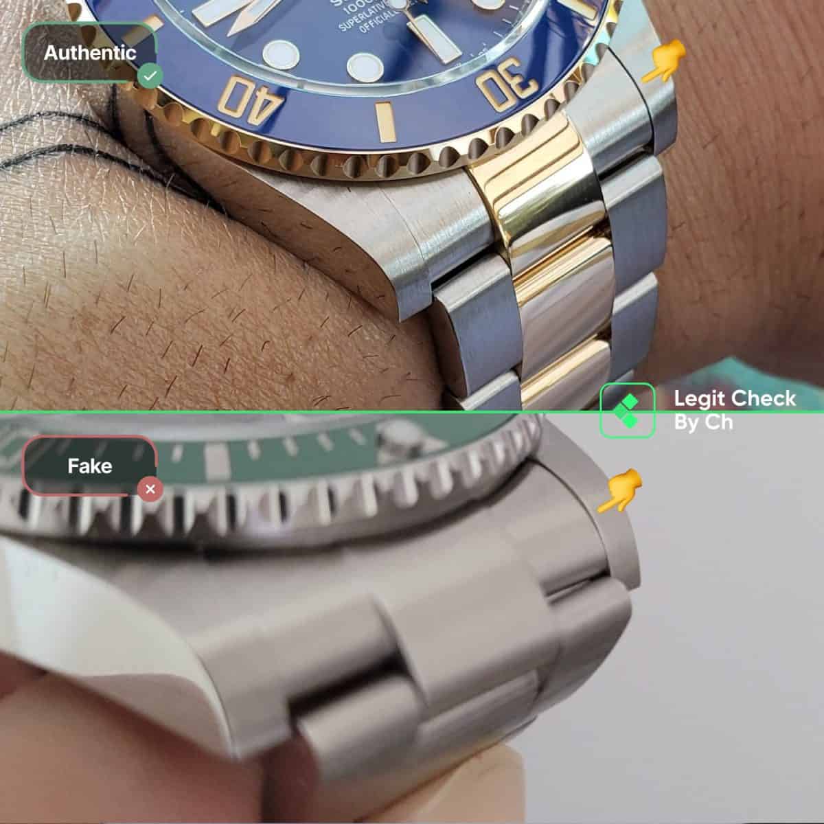 how to spot fake rolex submariner 2020