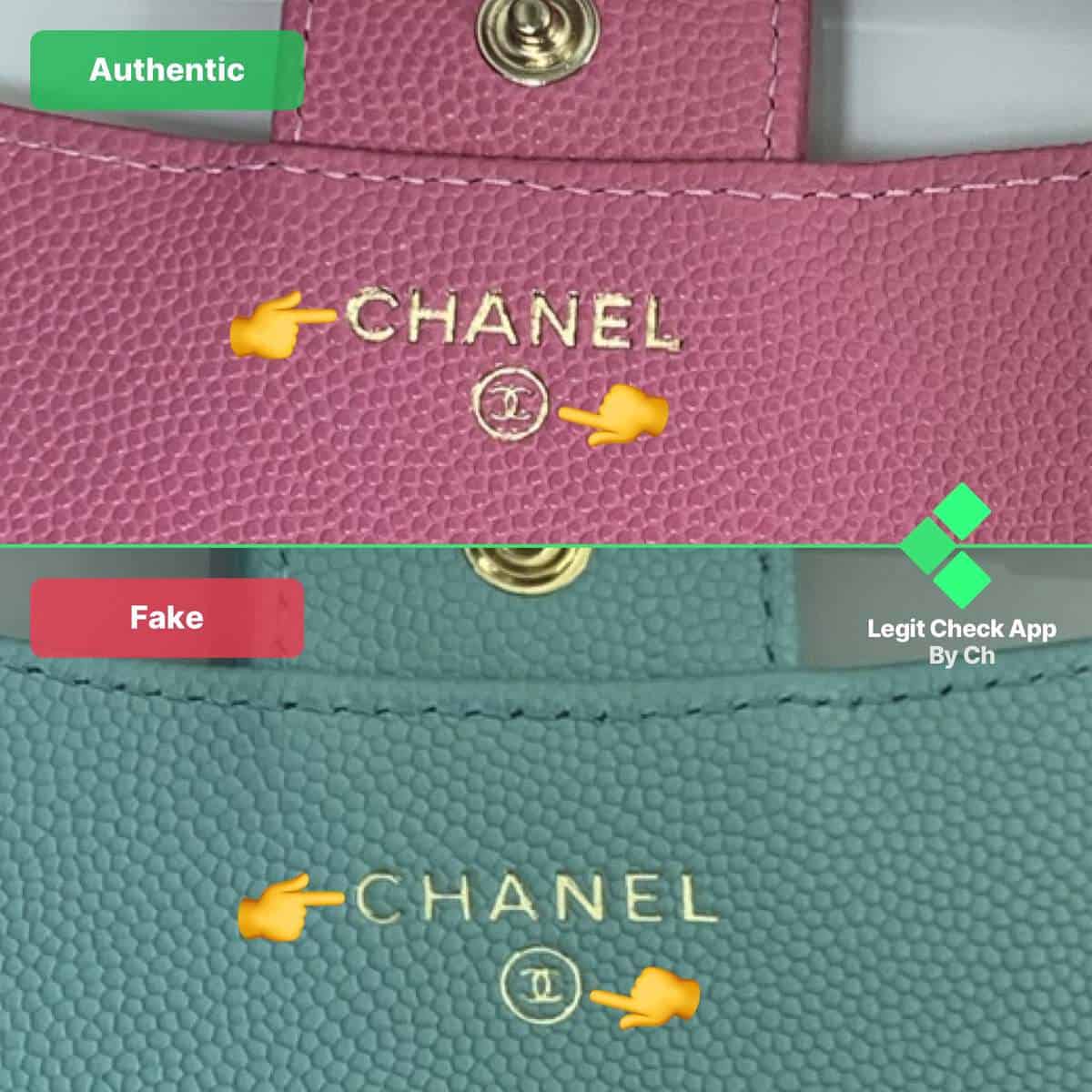 How To Spot Fake Chanel Wallets - Real Vs Fake Chanel Compact 