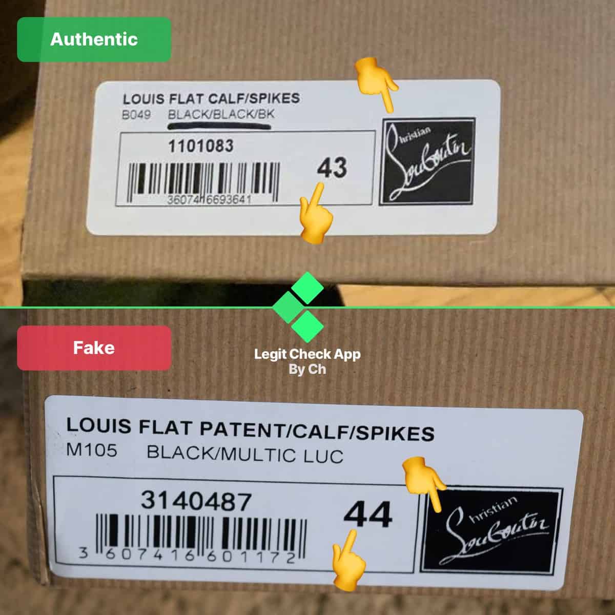Reed Fashion Blog: CHRISTIAN LOUBOUTIN : AUTHENTICITY GUIDE