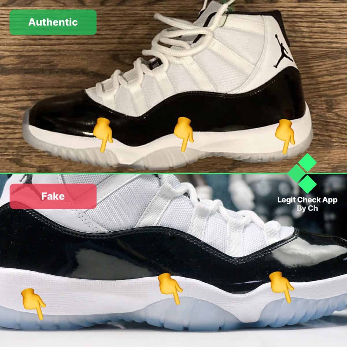 How To Tell Fake Air Jordan 11 Concord (2024) - Legit Check By Ch