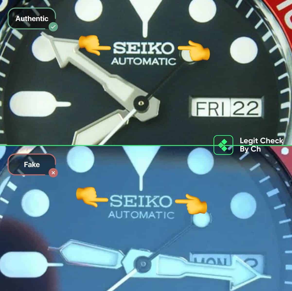 How To Spot Fake Seiko SKX Watches - Legit Check By Ch