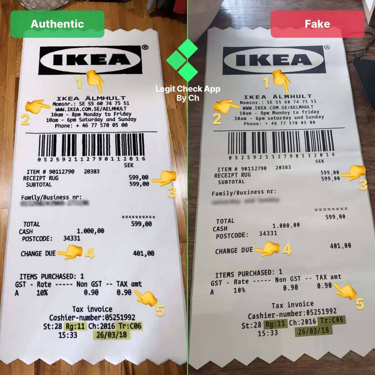 MARKERAD X Off-White Receipt Rug Fake Vs Real - How To Spot Fake Off- White Rugs - Legit Check By Ch