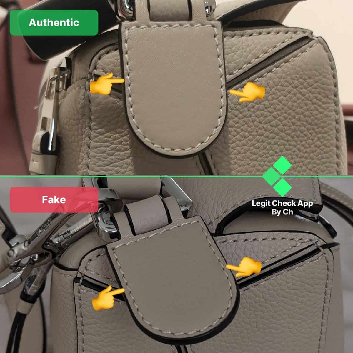 loewe puzzle bag authenticity check guide