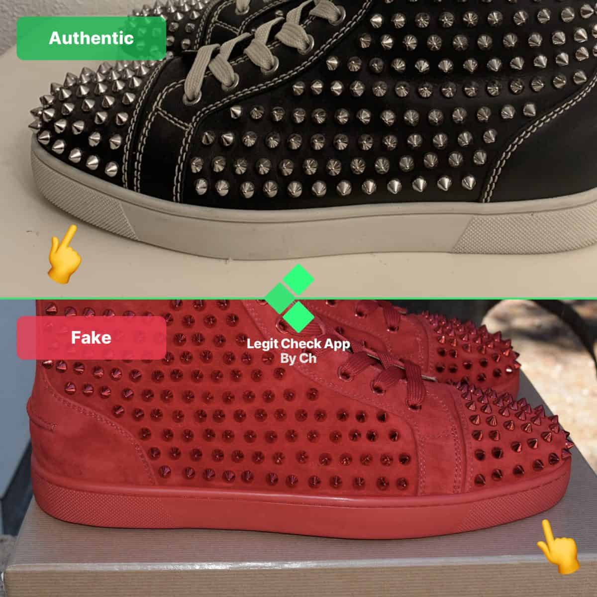louboutin sneaker authenticity check guide