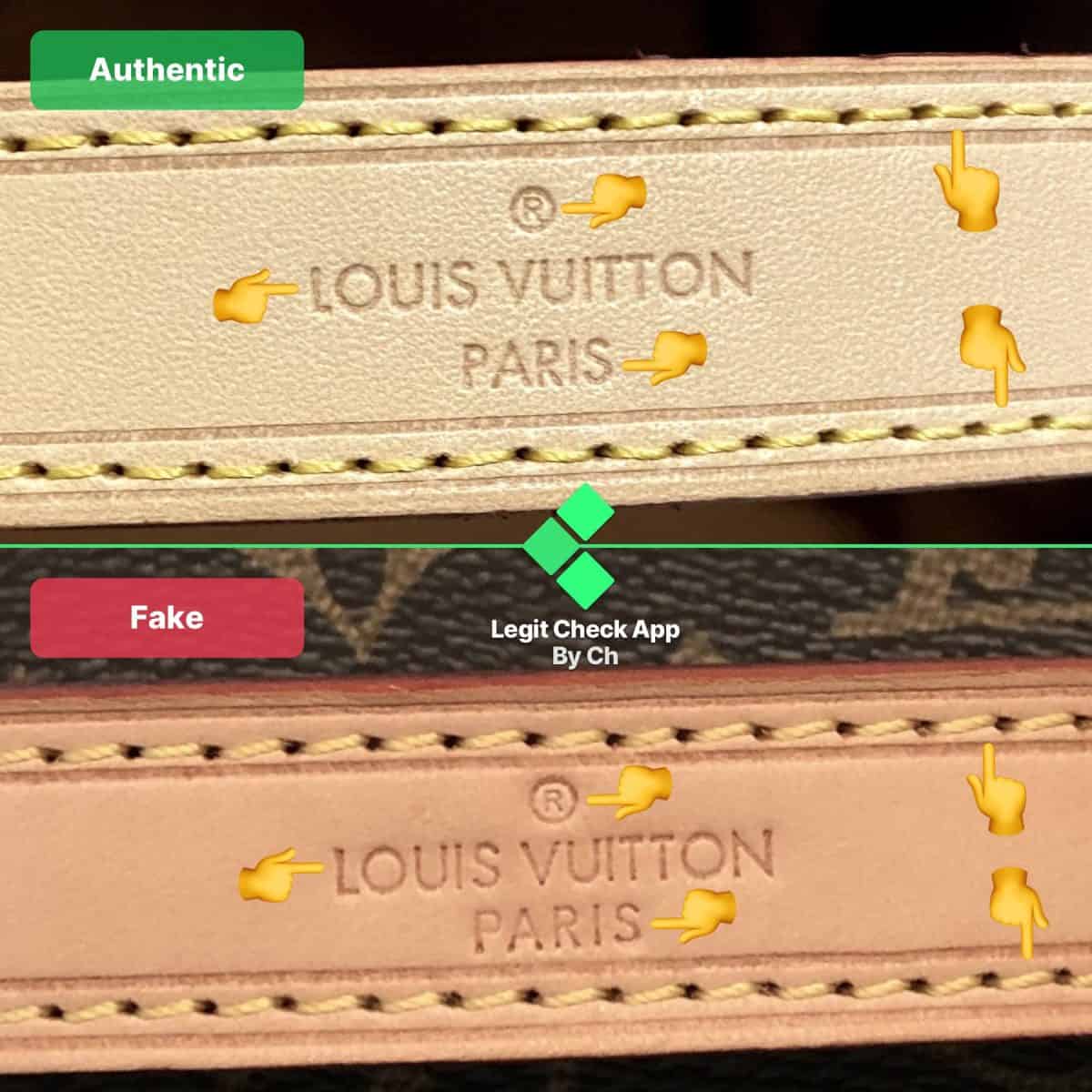 how to authenticate lv noe bags