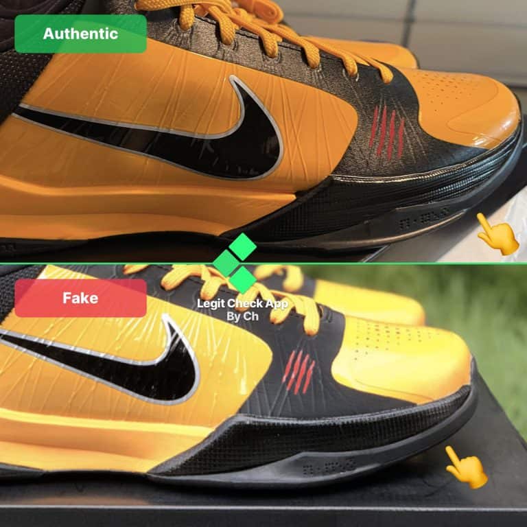  Nike  Kobe 5  Protro Bruce Lee Real Vs  Fake  How To Spot 