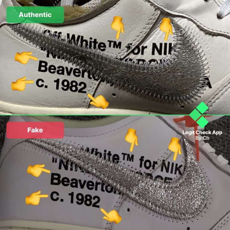 Off-White Air Force 1 ComplexCon: Fake Vs Real (Guide)