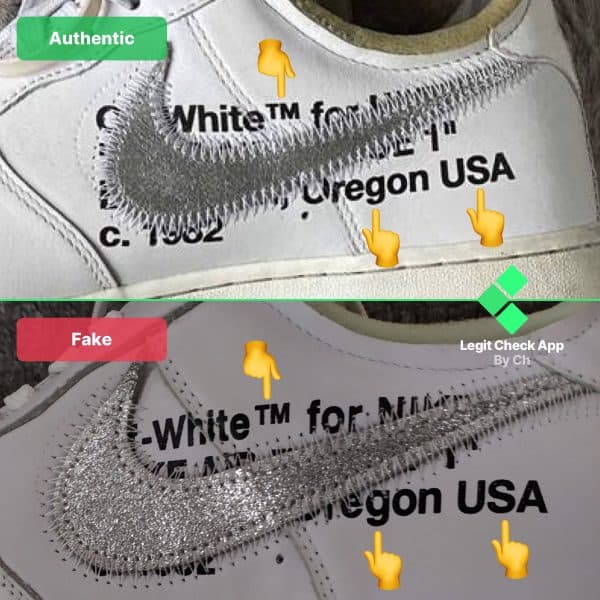 Off-White Air Force 1 ComplexCon: Fake Vs Real (Guide)