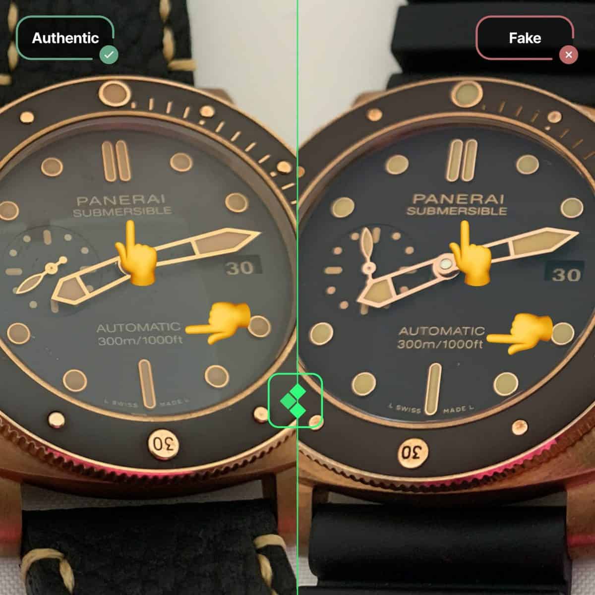 fake panerai luminor