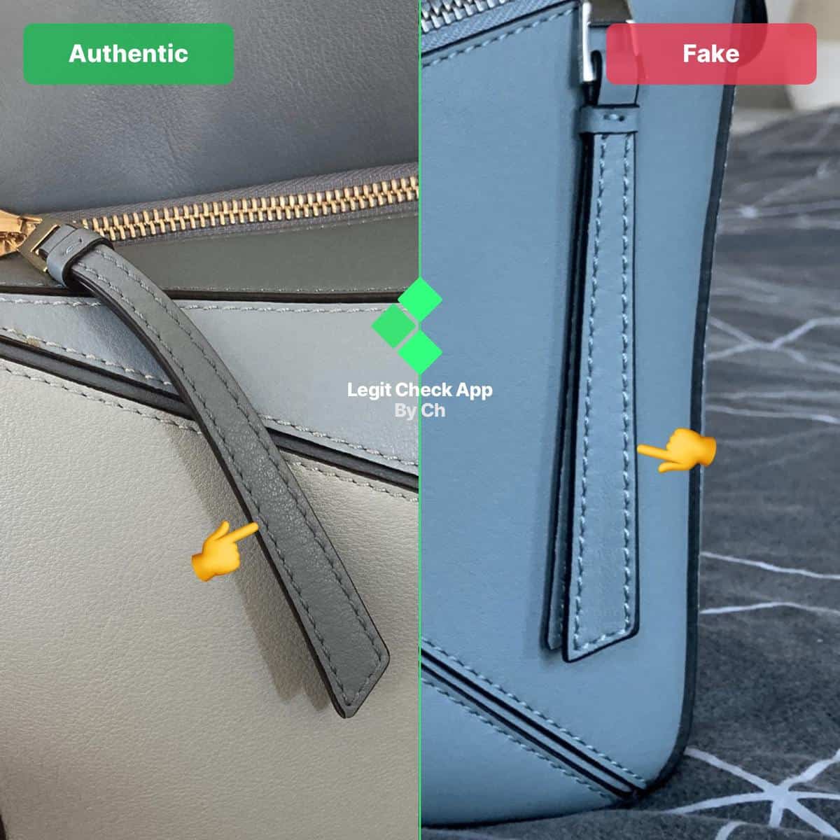 How To Spot Real Vs Fake Loewe Gate Bag – LegitGrails