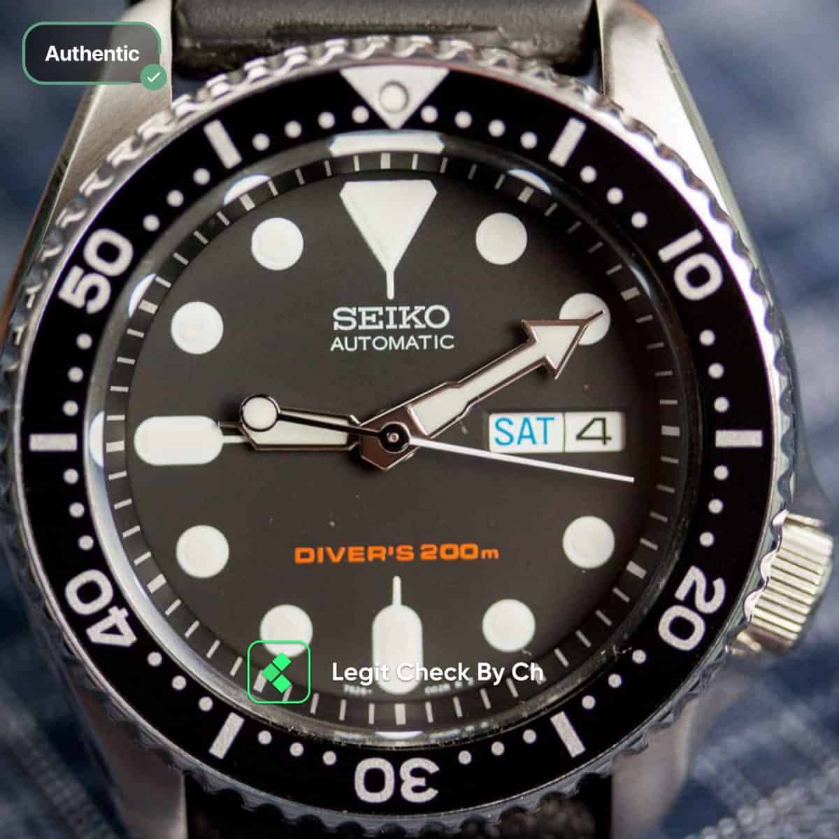 how to authenticate my seiko skx