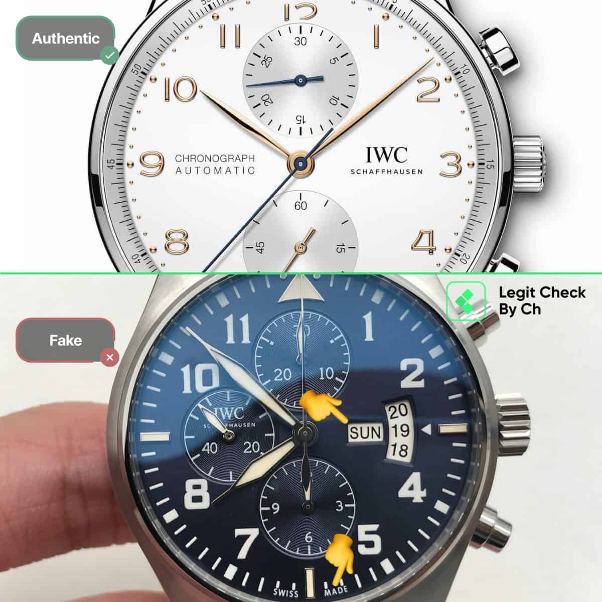 iwc watch authenticity check guide