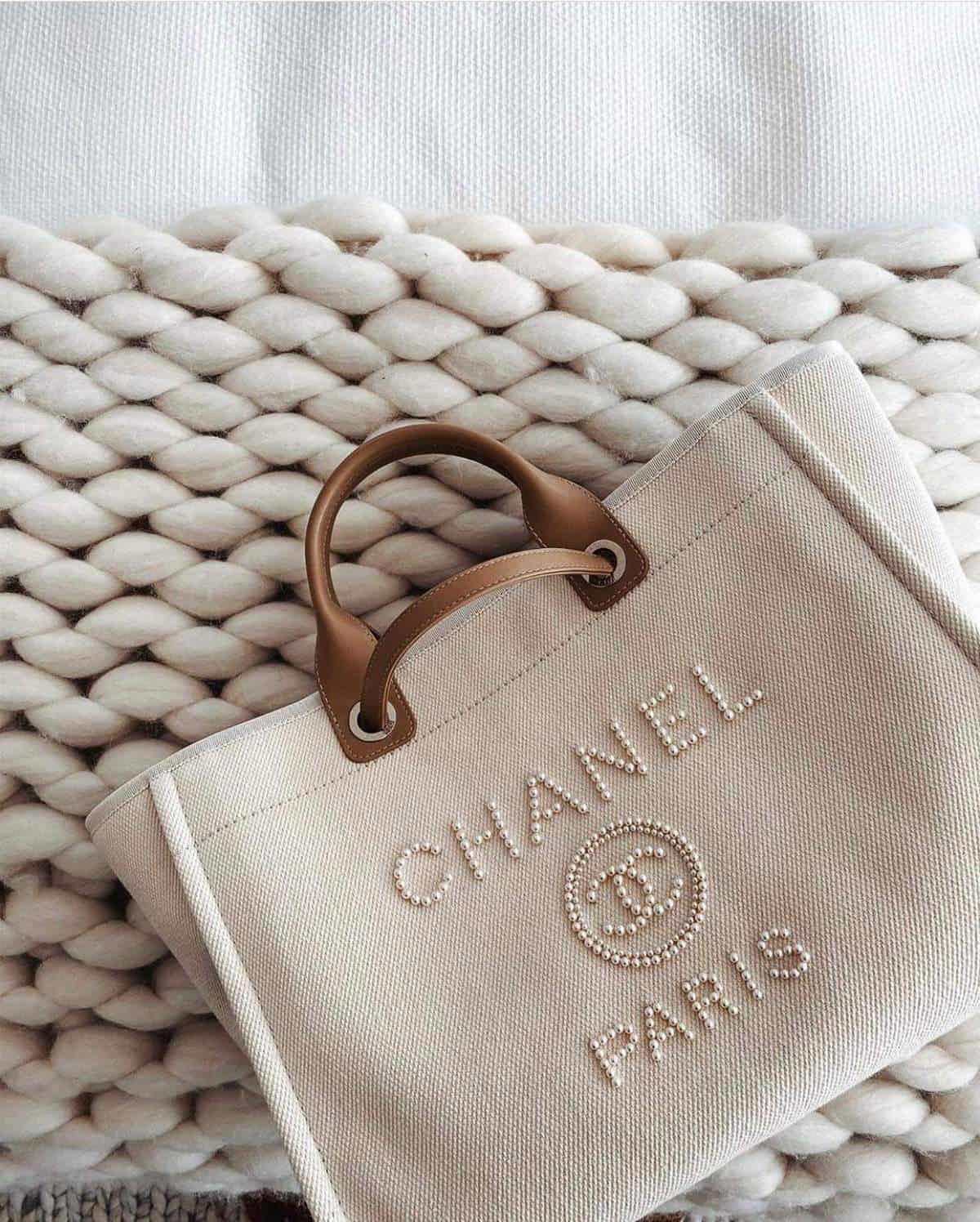non leather chanel bag