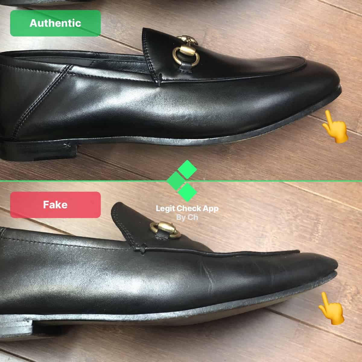 F.Kr. aluminium Bevise How To Spot Real Vs Fake Gucci Brixton Loafers - Authenticity Check Guide -  Legit Check By Ch