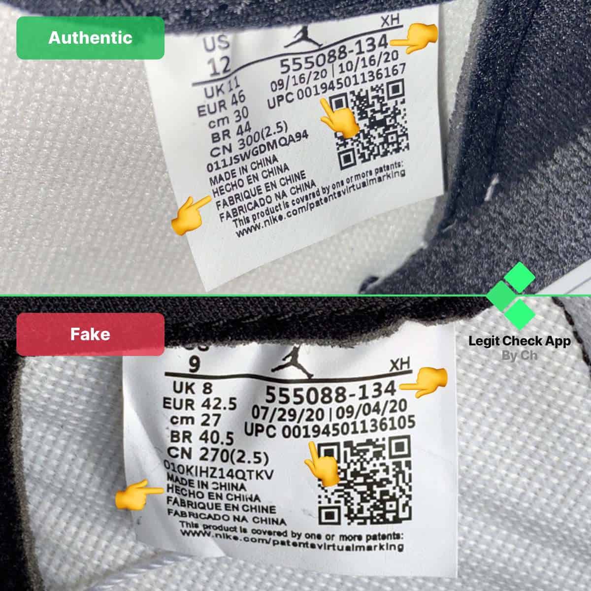 are authentic jordans made in china