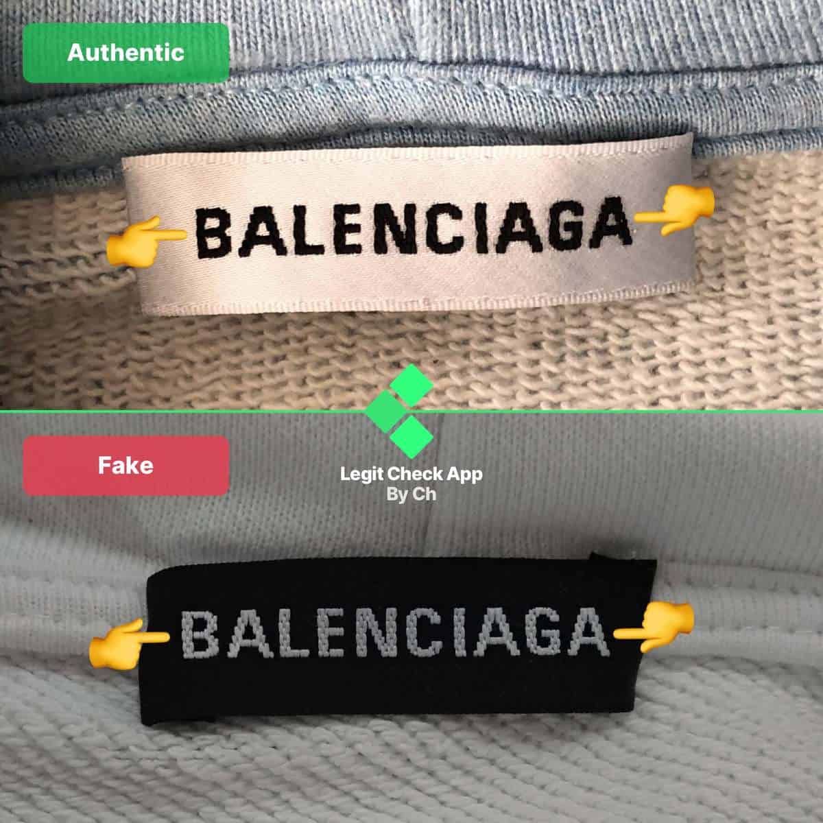 How To Spot Fake Balenciaga Hoodies (Any) - Legit Check