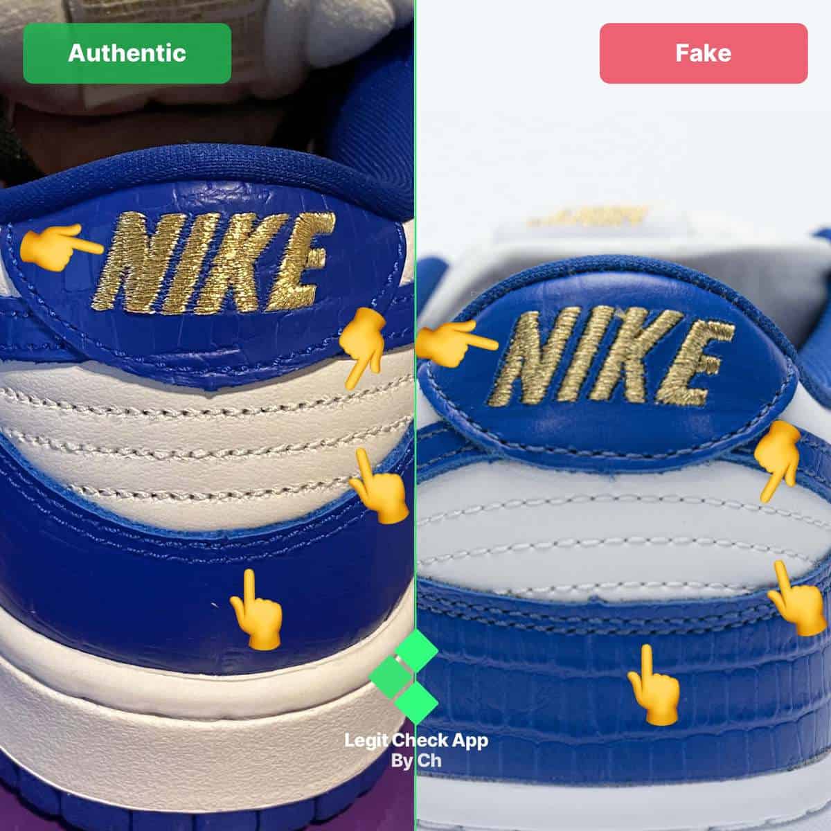 How To Tell If Dunks Are Fake: Supreme Stars (2024)