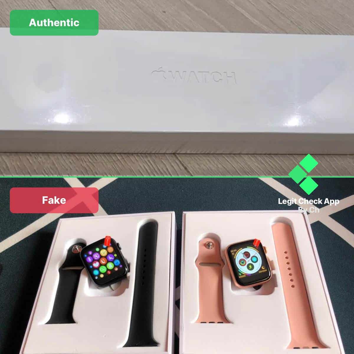 Genuine Apple Watch Charger VS Fake – Spartan Watches
