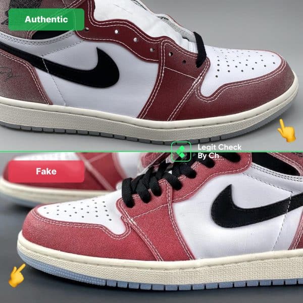 How To Spot Fake Air Jordan 1 Trophy Room - Real Vs Fake AJ1 Trophy