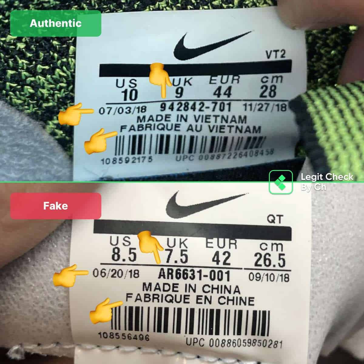 Independence build Straight How To Spot Any Fake Nike Air VaporMax - Legit Check By Ch