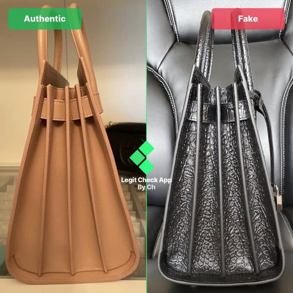 difference between fake and real ysl bag