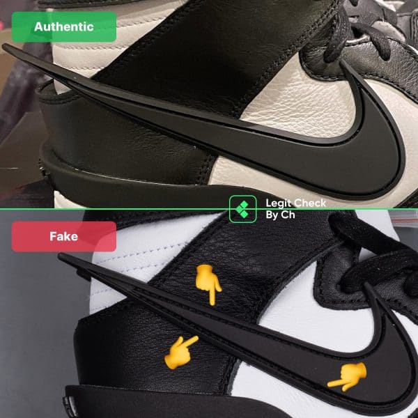 How To Spot Fake Nike Dunk High x Ambush