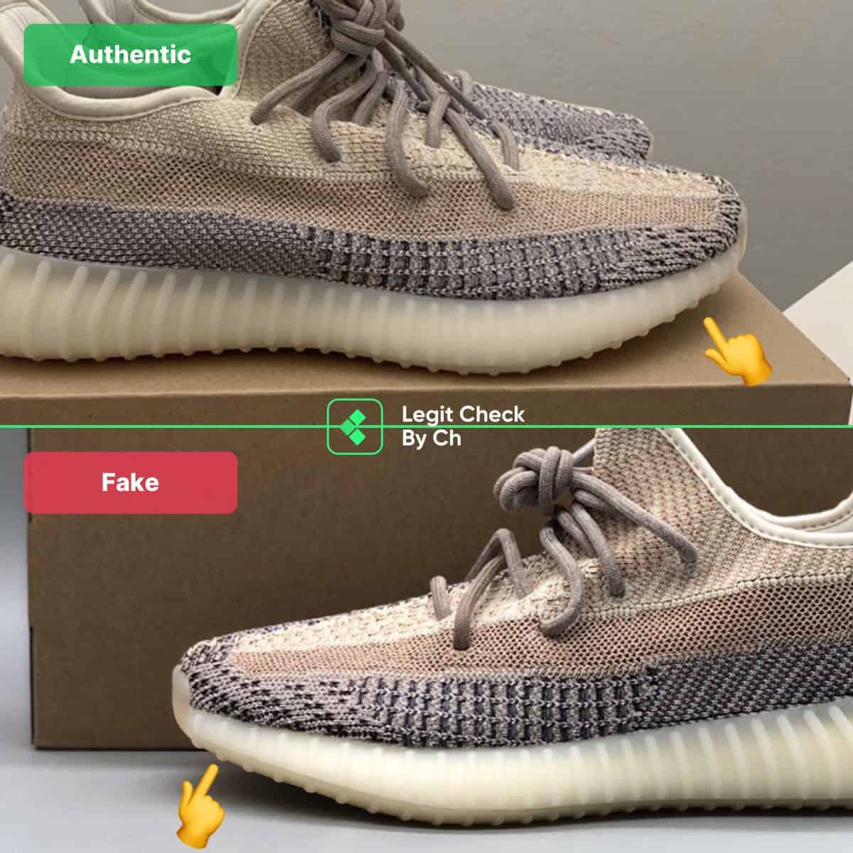 yeezy ash pearl authenticity check