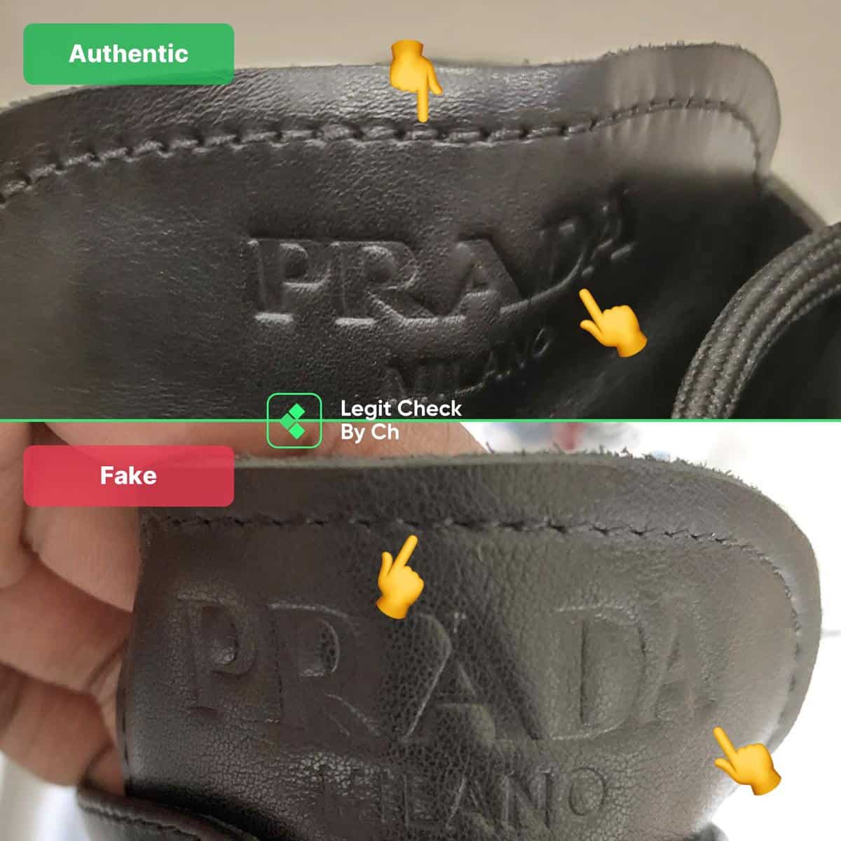 How to spot fake Pradas