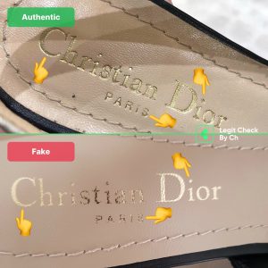 (GUIDE) Dior Heels: $1,200 Authentic or $300 FAKE?