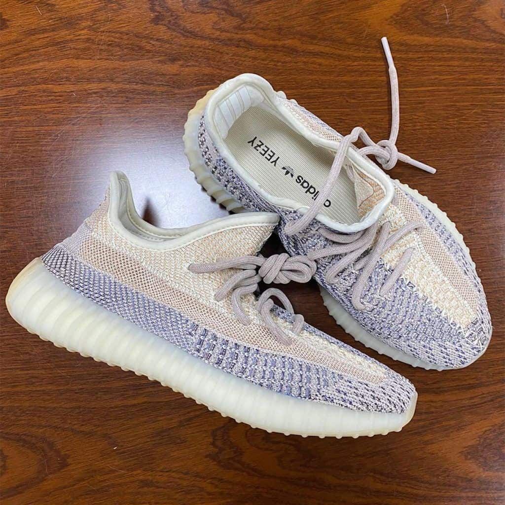 fake vs authentic yeezy ash pearl