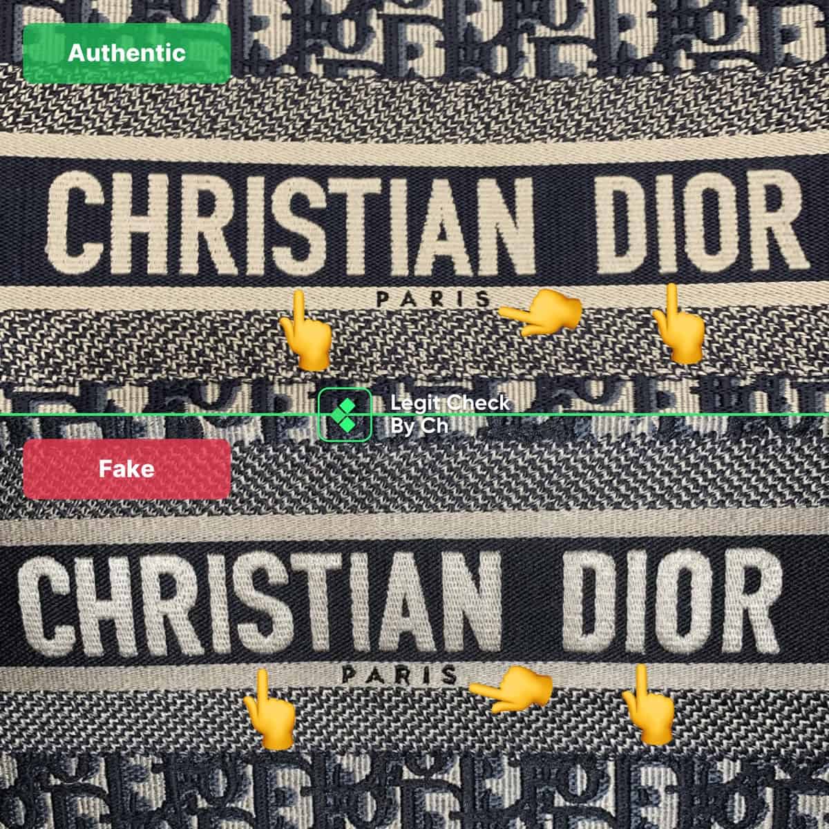 How To Spot A Fake Dior Book Tote (2023) - Legit Check By Ch