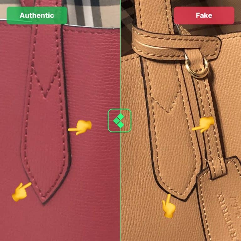 Burberry Tote: How To Spot REAL vs FAKE Bags