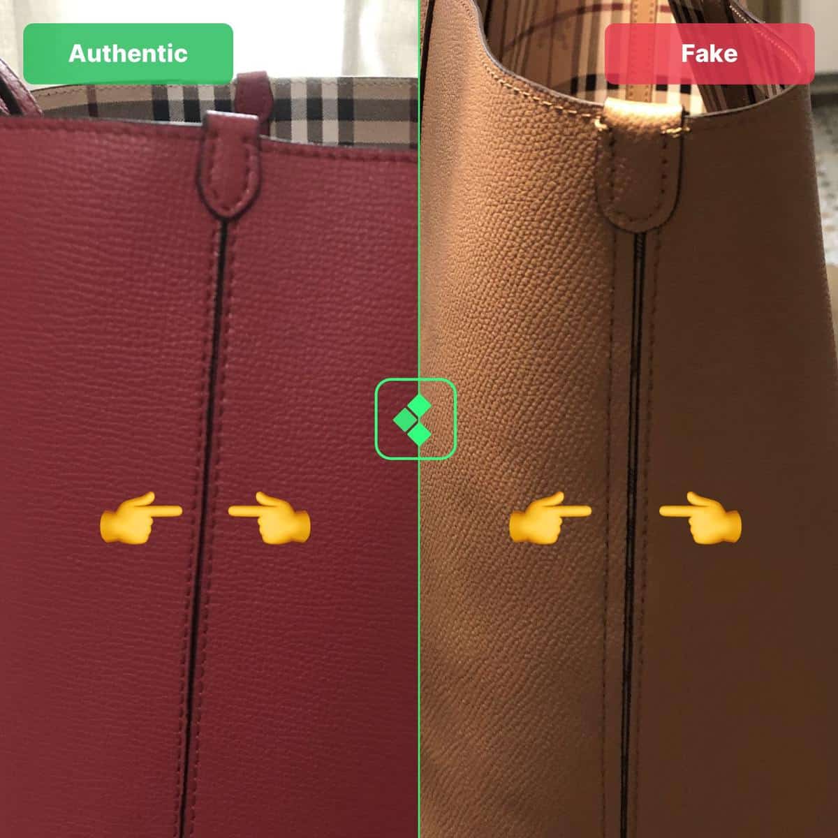 How To Spot Real Vs Fake Burberry Vintage Crossbody Bag – LegitGrails