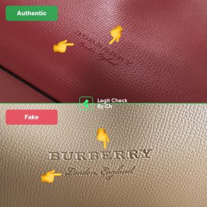 Burberry Tote: How To Spot REAL vs FAKE Bags