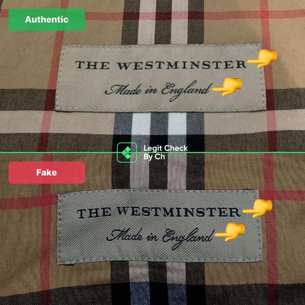 How To Spot Fake Burberry Coats In 2021 - Fake Real Burberry Trench Coat Guide - By Ch