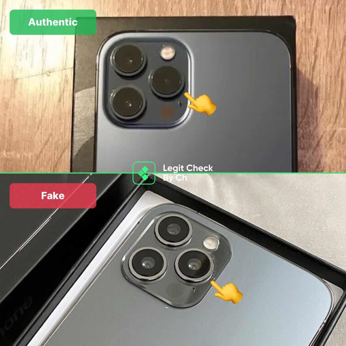 authentic vs fake iphone 12