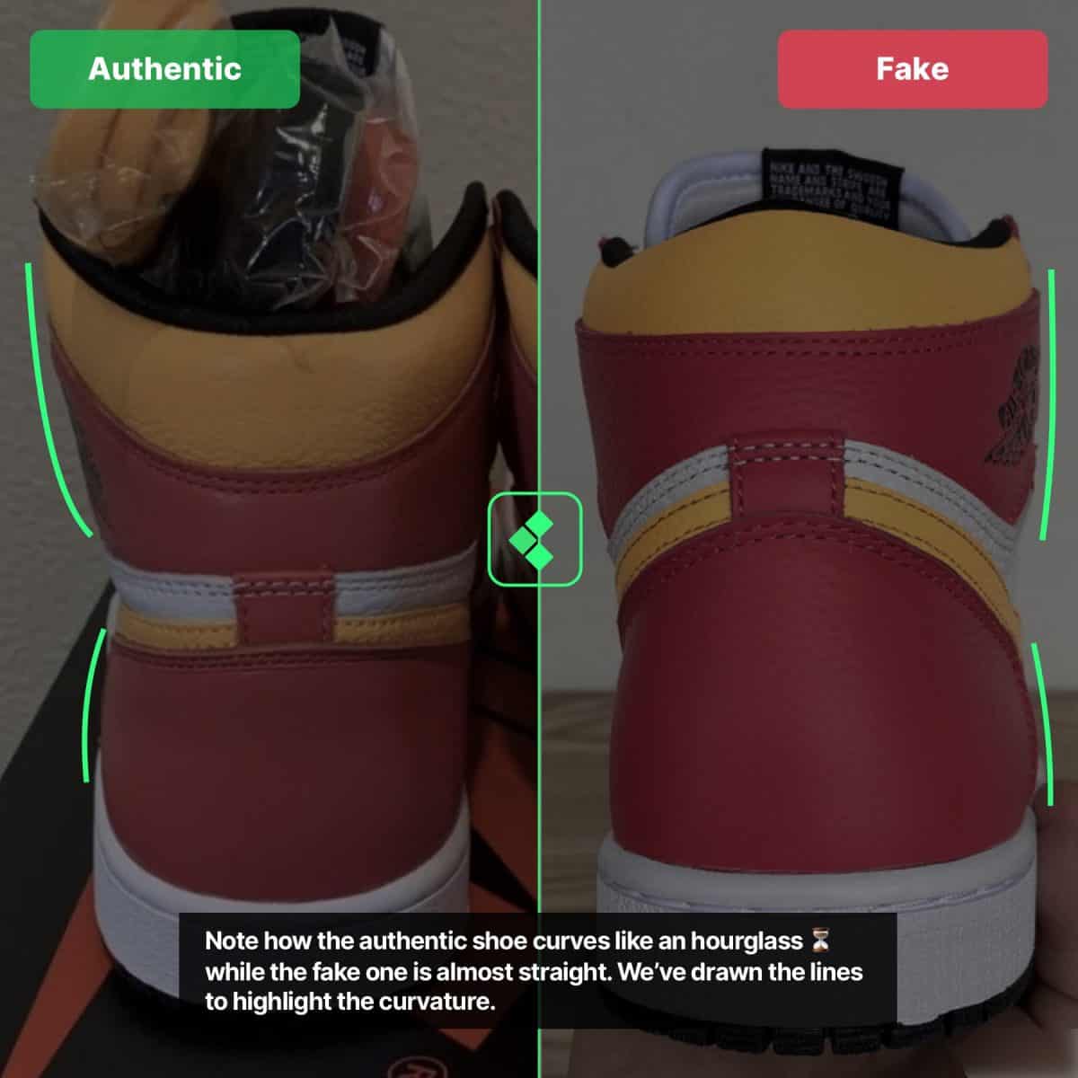 aj1 light fusion red authentication guide