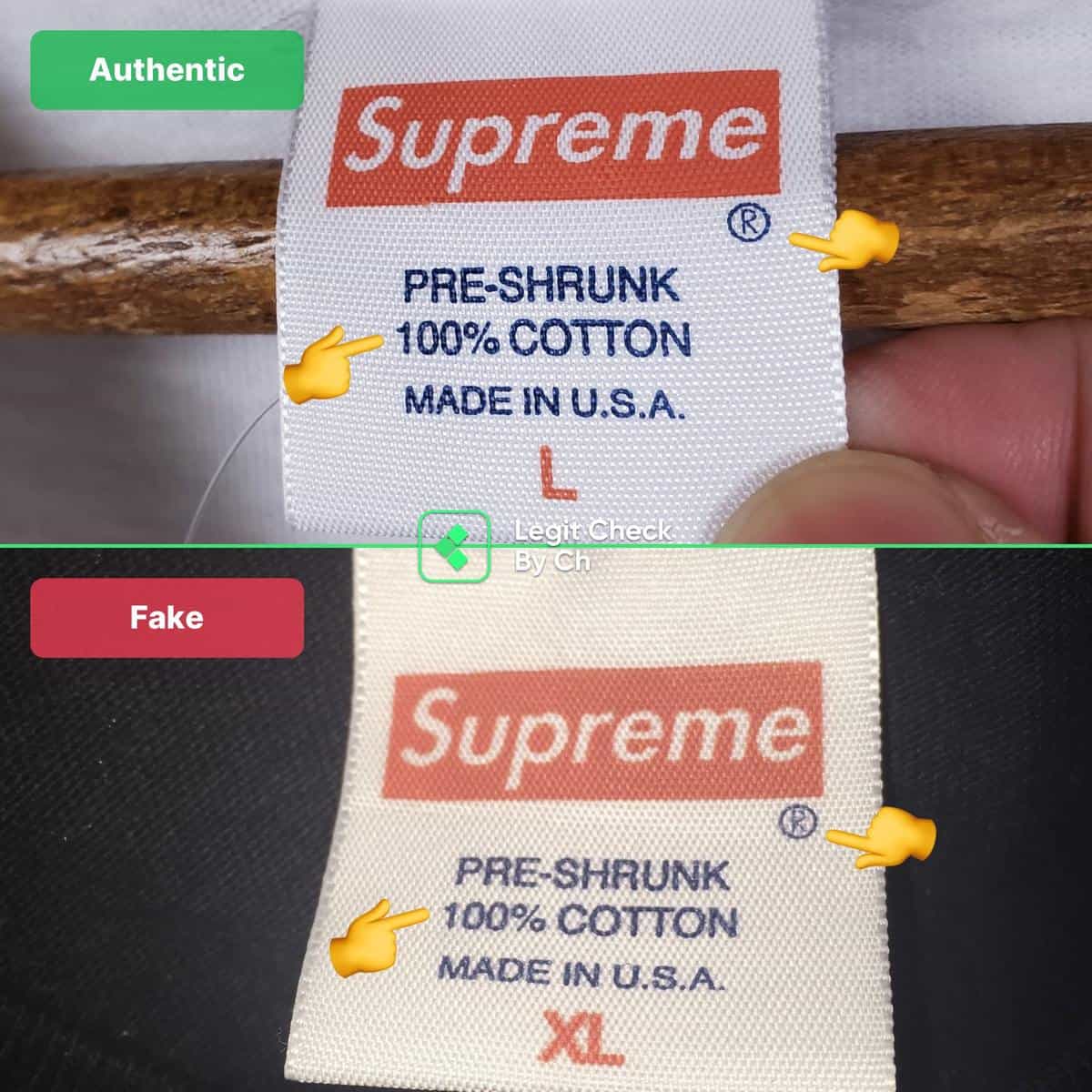 How To Spot Fake Supreme Bling Box Logo