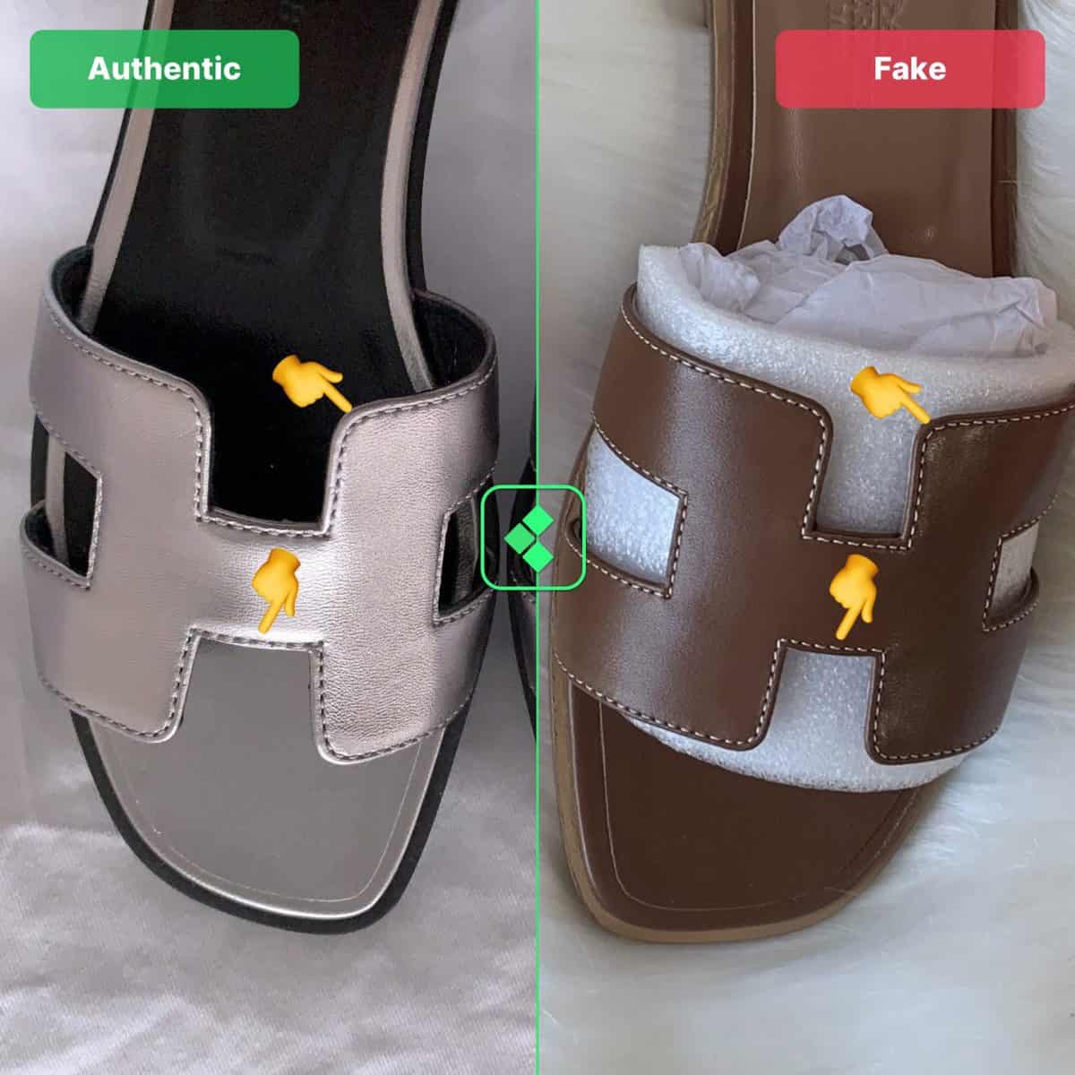How To Spot Fake Hermès Oran Sandals (2023) - Legit Check By Ch