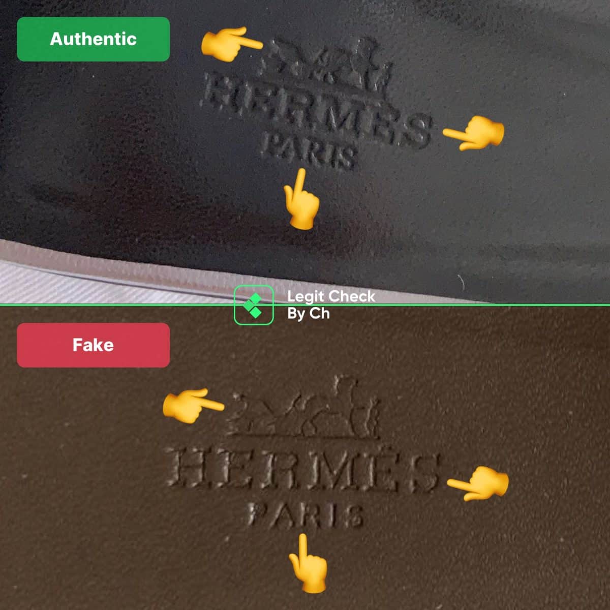 hermes oran sandals authenticity check guide