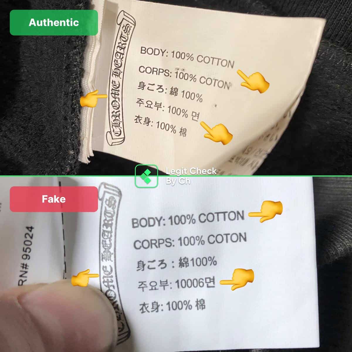 can anyone tell if this is real or fake? says it's 100% cotton : r