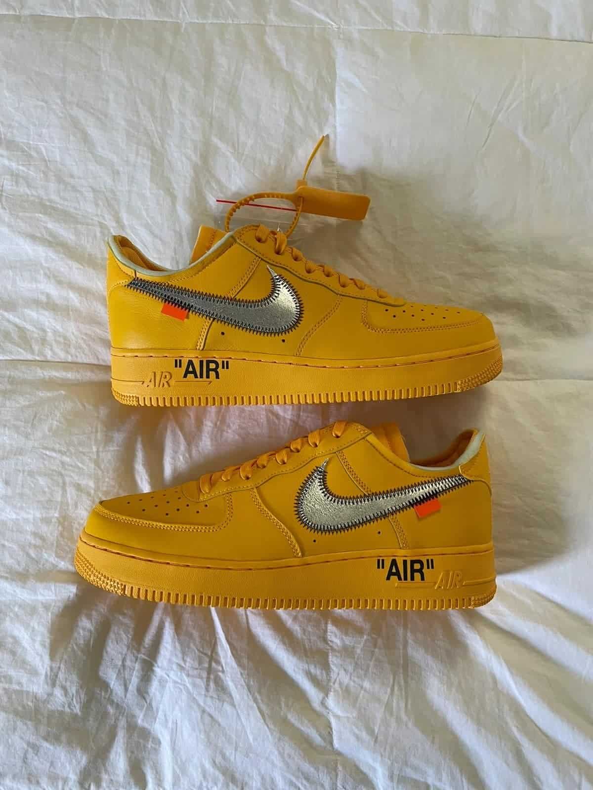 Nike X Air Force 1 University Gold Fake Vs Real Guide - OW AF1 - Legit Check By Ch