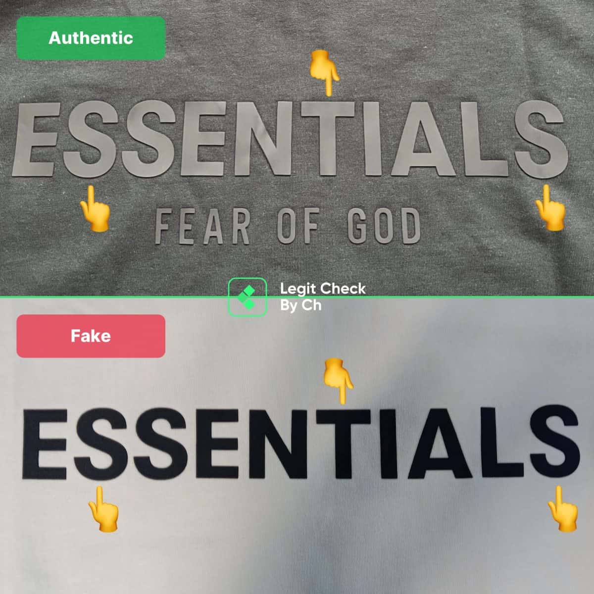 is my fear of god tee fake